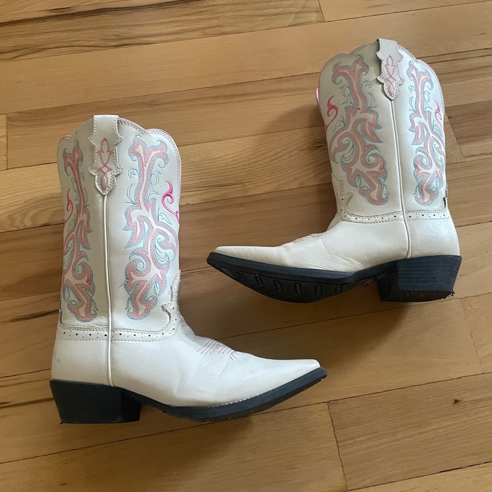 Justin boots kids size 5D fits Womens 7.5